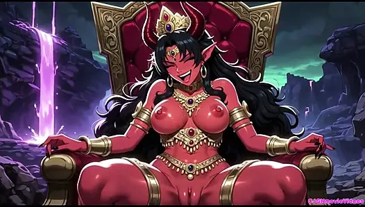 Demon-königin will geil, Ai animation