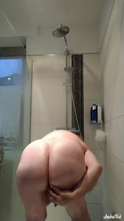 In the shower