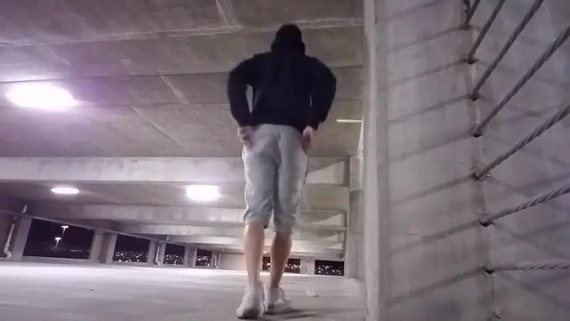 A slave in a parking lot