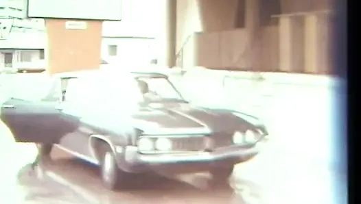 Retro, haarige muschi lecken