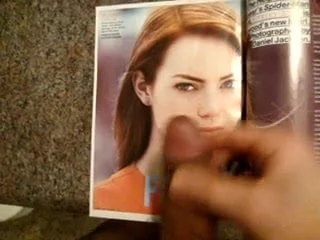 Cum on Emma Stone