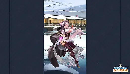 EP4: хуй или угощение! Сексуальное счастье с вампиром! Четвертое видео, разблокированное - последняя H-сцена Olivia