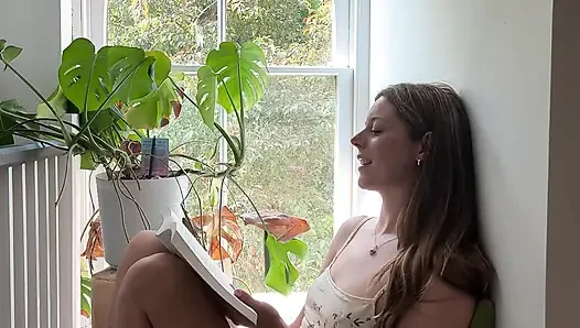 Trying to Read While Holding Back an Orgasm!