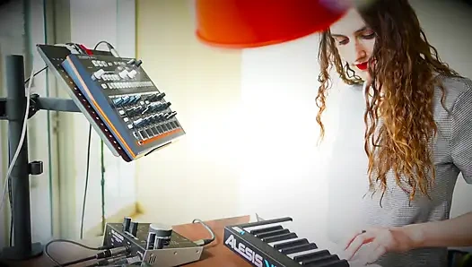 Lingerie Through the Slow Motion Bed