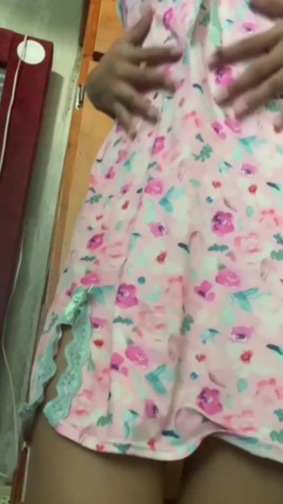 TEEN 18 IN PAJAMAS. Masturbation | Clip 1