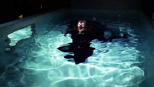 Unterwasser-shooting - volle hinter den kulissen