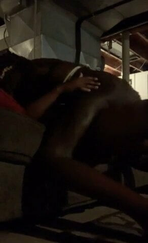 Black Couple Fucking Outdoors