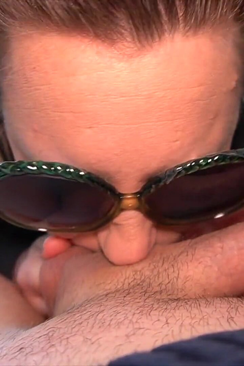 Sensual nose job with foreskin sniff play