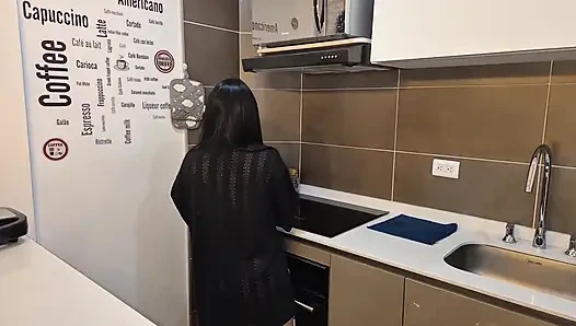 Without Thinking I Fuck My Best Friend's Stepsister While We Watch a Football Game