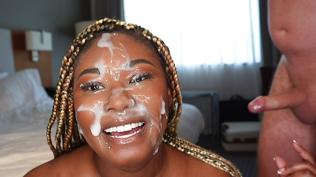 Interracial Cumshot Compilation Ebony Xeinna Rose Cum Covered