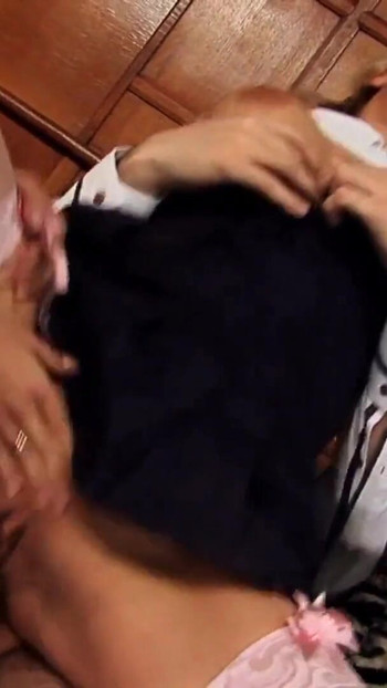 Spectacular moment from "Naughty blonde gets double penetrated by a stud and a whore"
