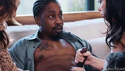 Dosa zaman sekarang - christy love & liv di-gangbang habis-habisan sama terapis kontol raksasanya!