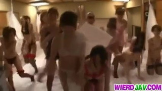 Japanese orgy gets them nasty