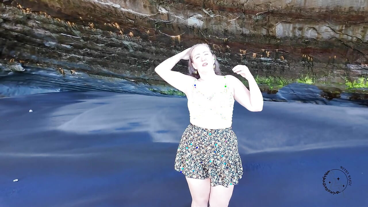Shimmering Sands, A Breathtaking Waterfall And A Mind-Blowing Orgasm!