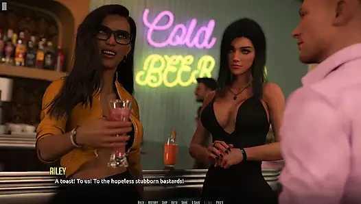 Dominos beach 23 - emily melatih john dari mulut ke mulut sebelum ngocok kontol sampai crot di wajahnya!