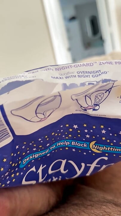 Hard worden en klaarkomen met Stayfree pads