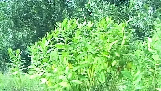 Blonde Amateur Fucked Hard Outdoors in Grass