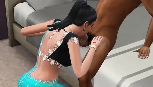 Секс горячей индийской жены