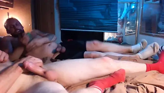 Delilah karavanda iki yarağı birden alıyor