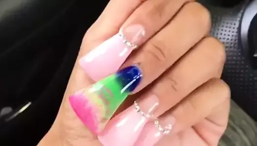 Awesome Flare Nails