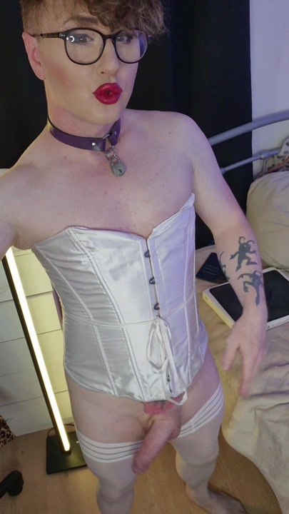Showing off a little in my corset