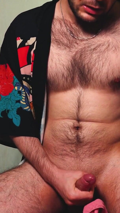 Powerful moment from "Compilation of orgasms. Noel Dero's Best Comshots #2 A selection of handsome masturbation."