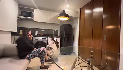 I said I needed help at home, but I wanted my neighbor to finger me