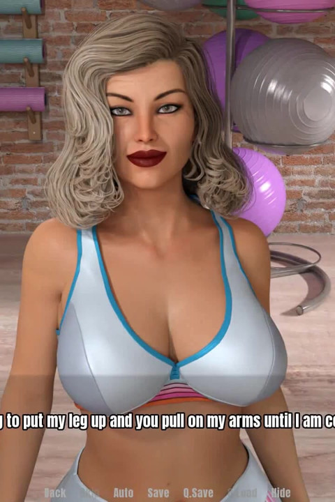 Büyükannenin evi: nine yoga pantolonlu egzersiz yapıyor ep.49