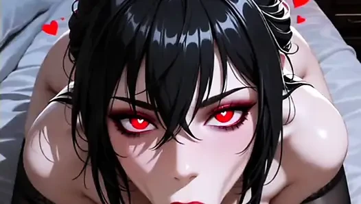 Hentai anime - das gesäß meines freundes gibt ein paar schöne sitze auf meinem schwanz