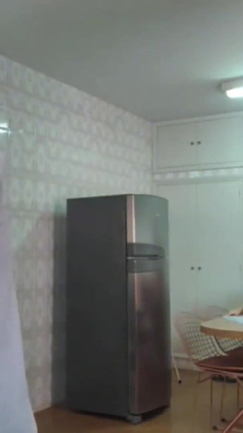 Fucking the cuckold's wife while he washes the dishes and he didn't even notice | Clip 2