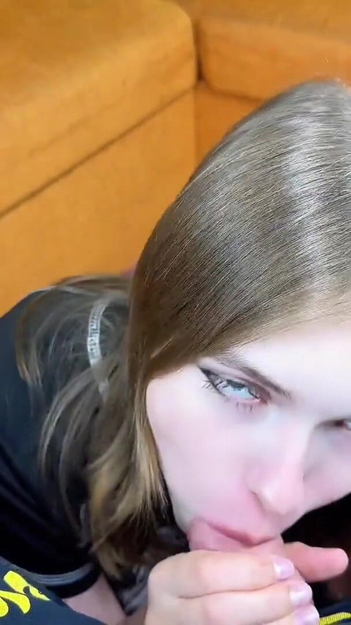 Alt Girl Came After Cheating to Make Up - Forgave Her with Hard Sex and Facial Cum | Clip 1