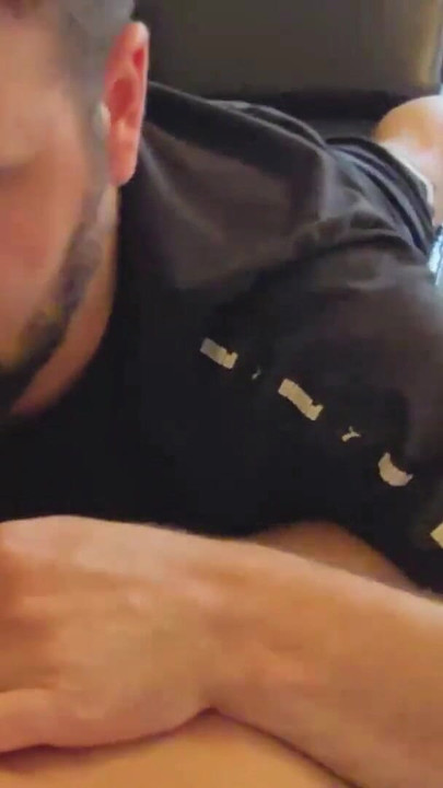 Spectacular moment from "Hetero tattooed guy Steven who accepted gay for pay once from me, comes over again for blowjob,"