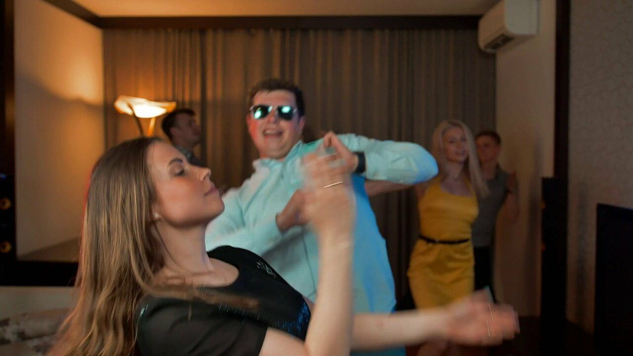 Girls dancing