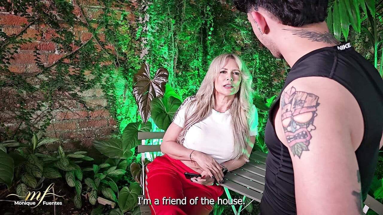 I bring my stepson's friend home so he can fuck my pussy with his big cock - Monique Fuentes & Big Jackson