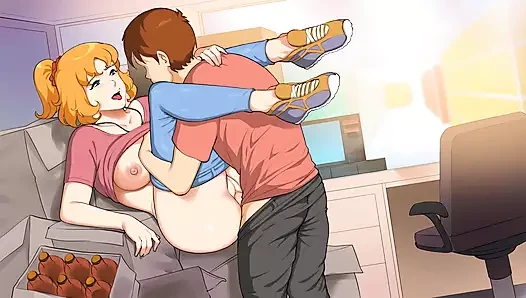 MILF's Plaza: Fucking and Creampie for the Slutty Horny Girl From the Gr...