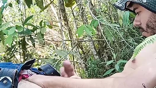 Boy Goes to the Forest and Masturbates on a Mountain