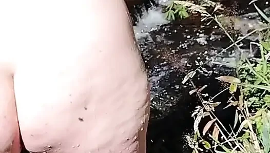 I took my stepmother to see a stream, and she ended up taking off all her clothes in front of me.