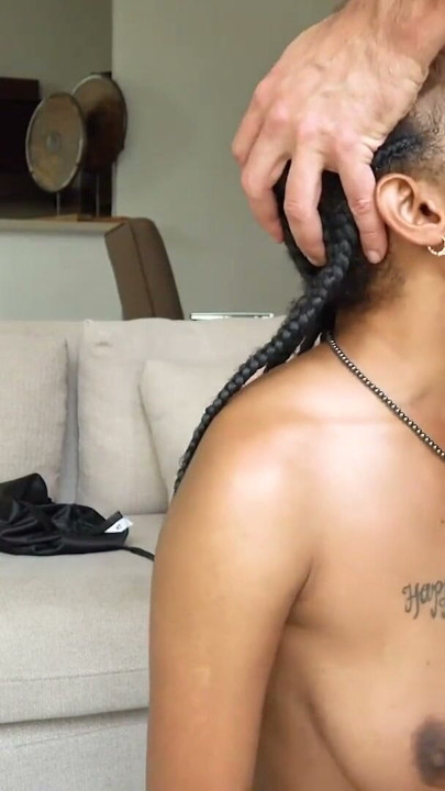 Tight Natural Black Amateur Spread Open By BWC Fake Casting Agent | Clip 1