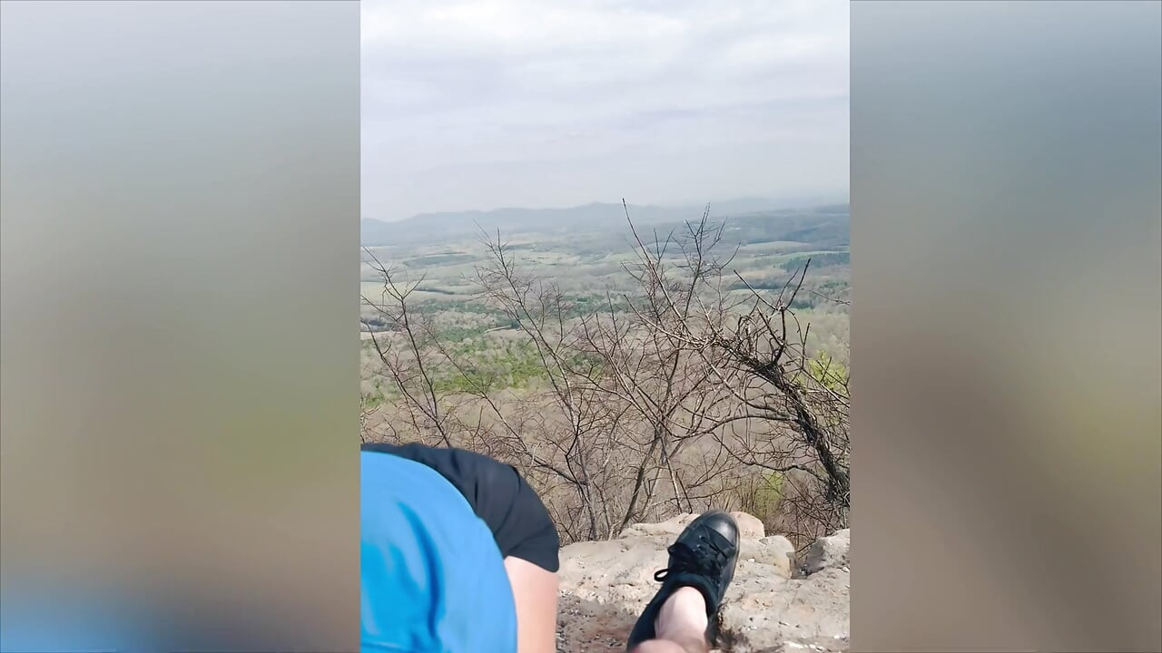 Homemade Amateur Couple Blowjob & Fucking Outdoor Compilation: Nature Sex with Creampie