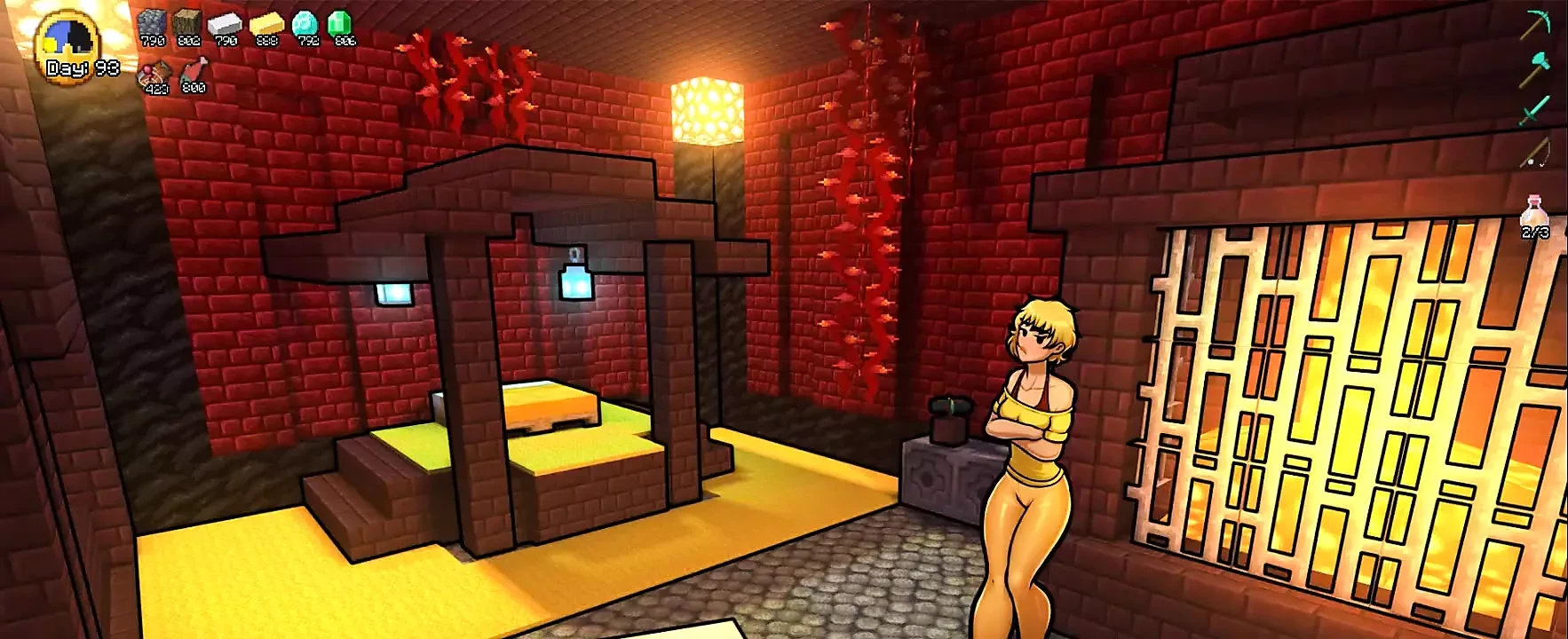 Minecraft Horny Craft - Parte 48 Melhor Sexo Creeper por Loveskysanhentai