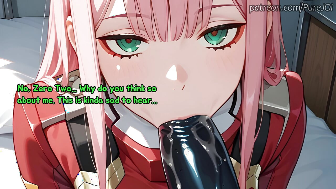 ゼロツーはホットセックス(JOI)で接続不良の問題を解決したいと考えている