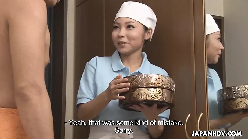 Japanese delivery girl, Lulu Kinouchi got nailed for mistake