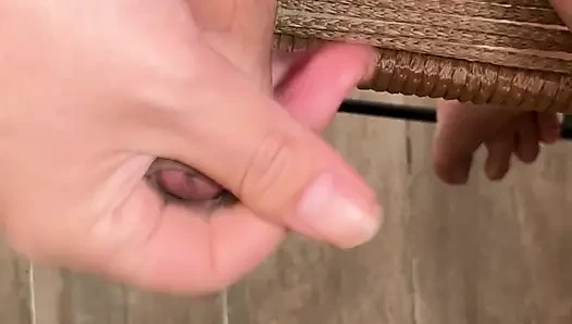 jerking off while working from home