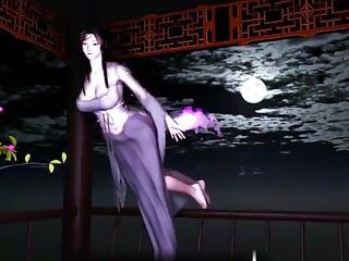 巨乳の妖精 - 3DアニメーションV523