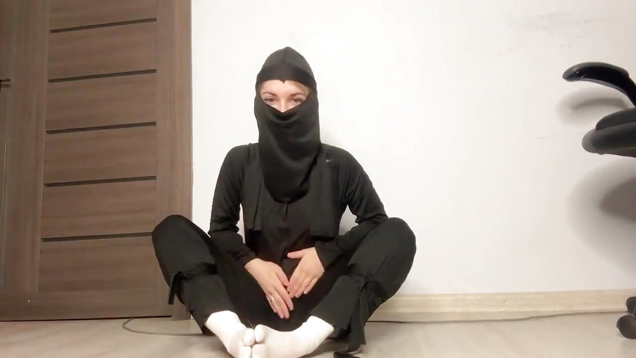 A professora ensinou ao ninja diferentes maneiras de relaxamento