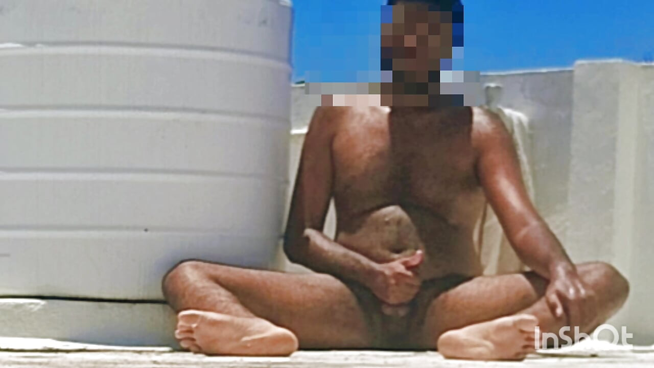 Sexy Indian Male Pornstar Mayank Oily Masturbation