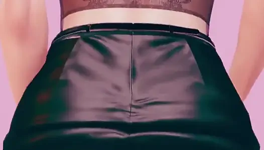 MILF Stepmom Struggling Dick with Her Big Ass Until Creampie