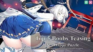 Top 5 - Best Boobs Teasing in Video Games Compilation Ep.1