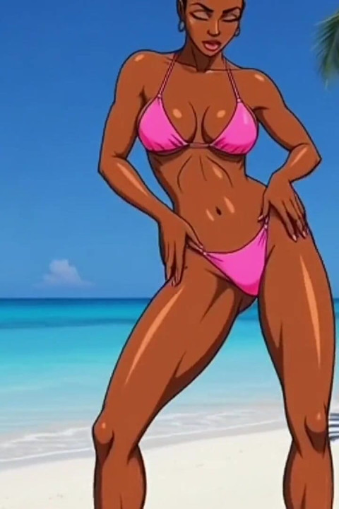White Guy Fucked a Married Black Slut on a Wild Beach. Sexual Aftermath.