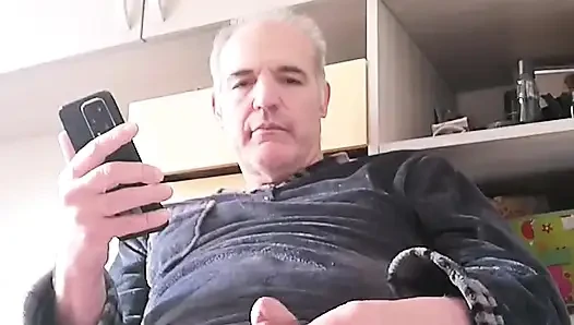 A Long Sunday Jerking My Cock and Pissing in the Empty Plastic Bottle